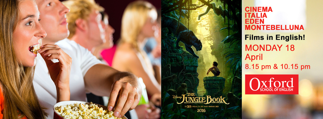 The Jungle Book Films in English Oxford School MONTEBELLUNA CINEMA lingua originale