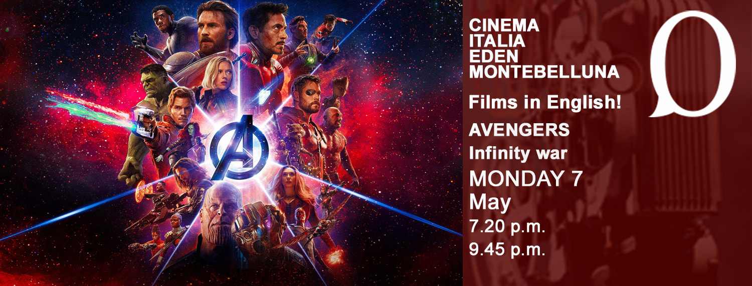 Avengers Infinity war Oxford Montebelluna & Cinema Italia Eden